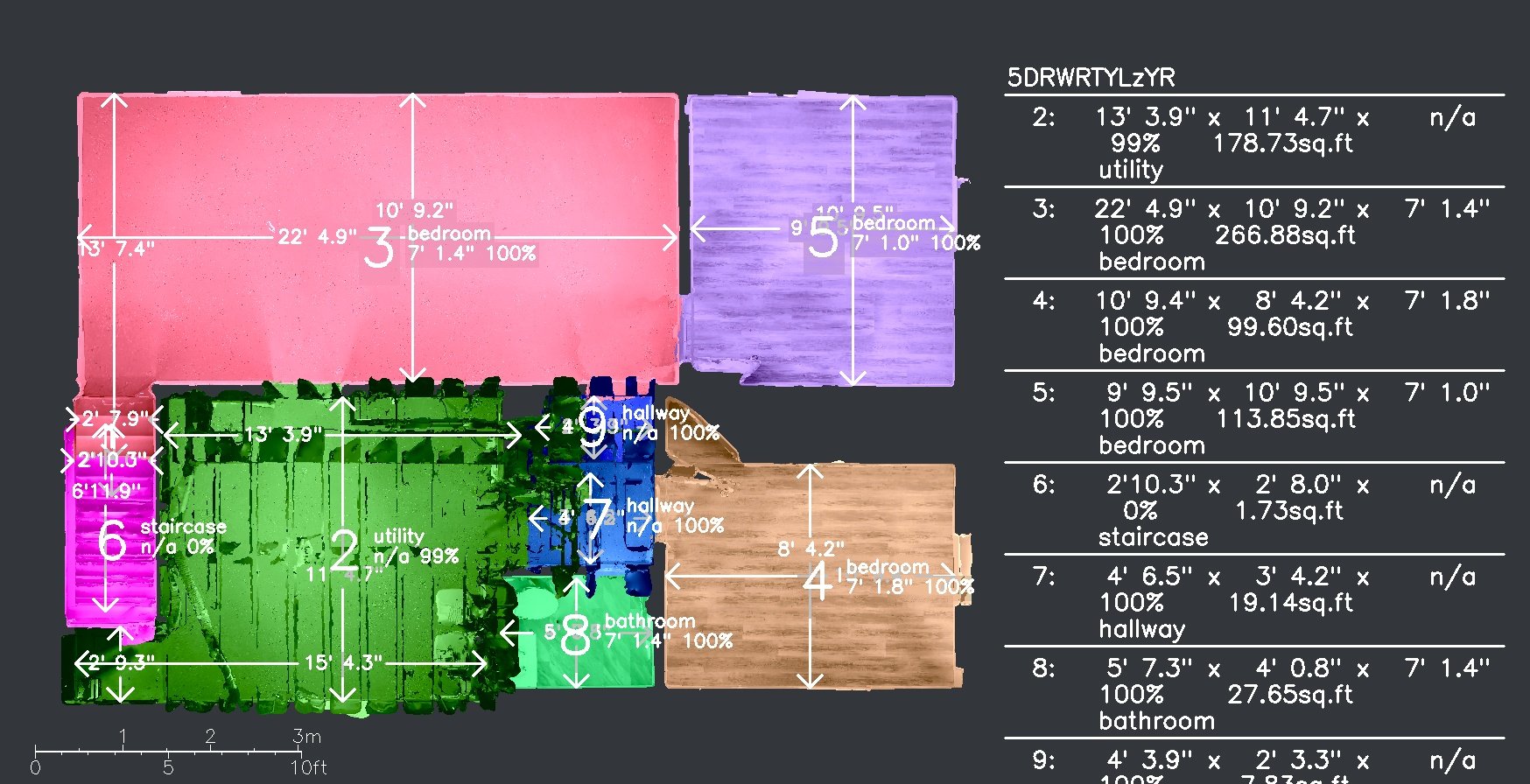 1413 W 14th St — floor plan (level 1)
