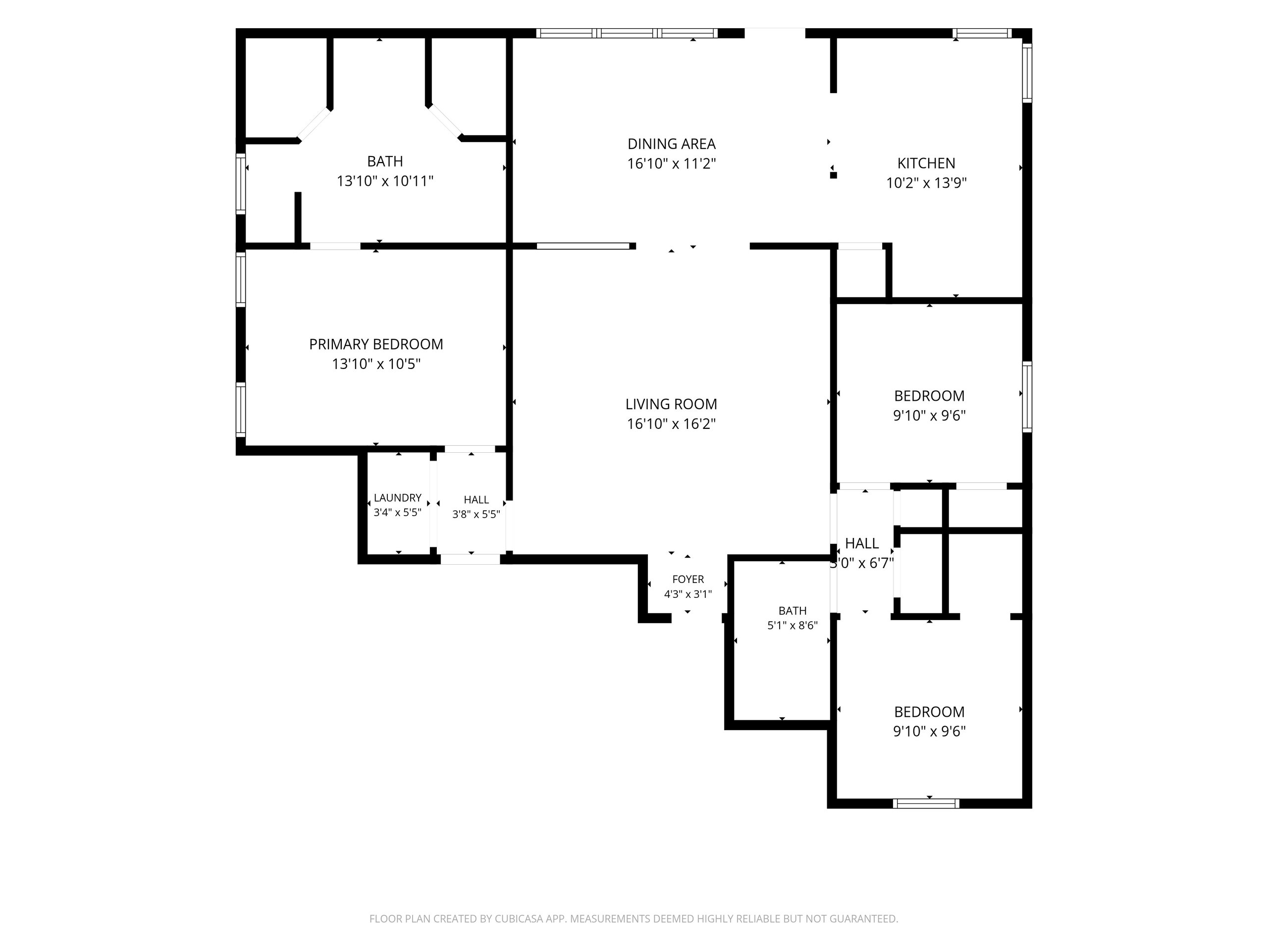 1531 N Clay St — floor plan 1