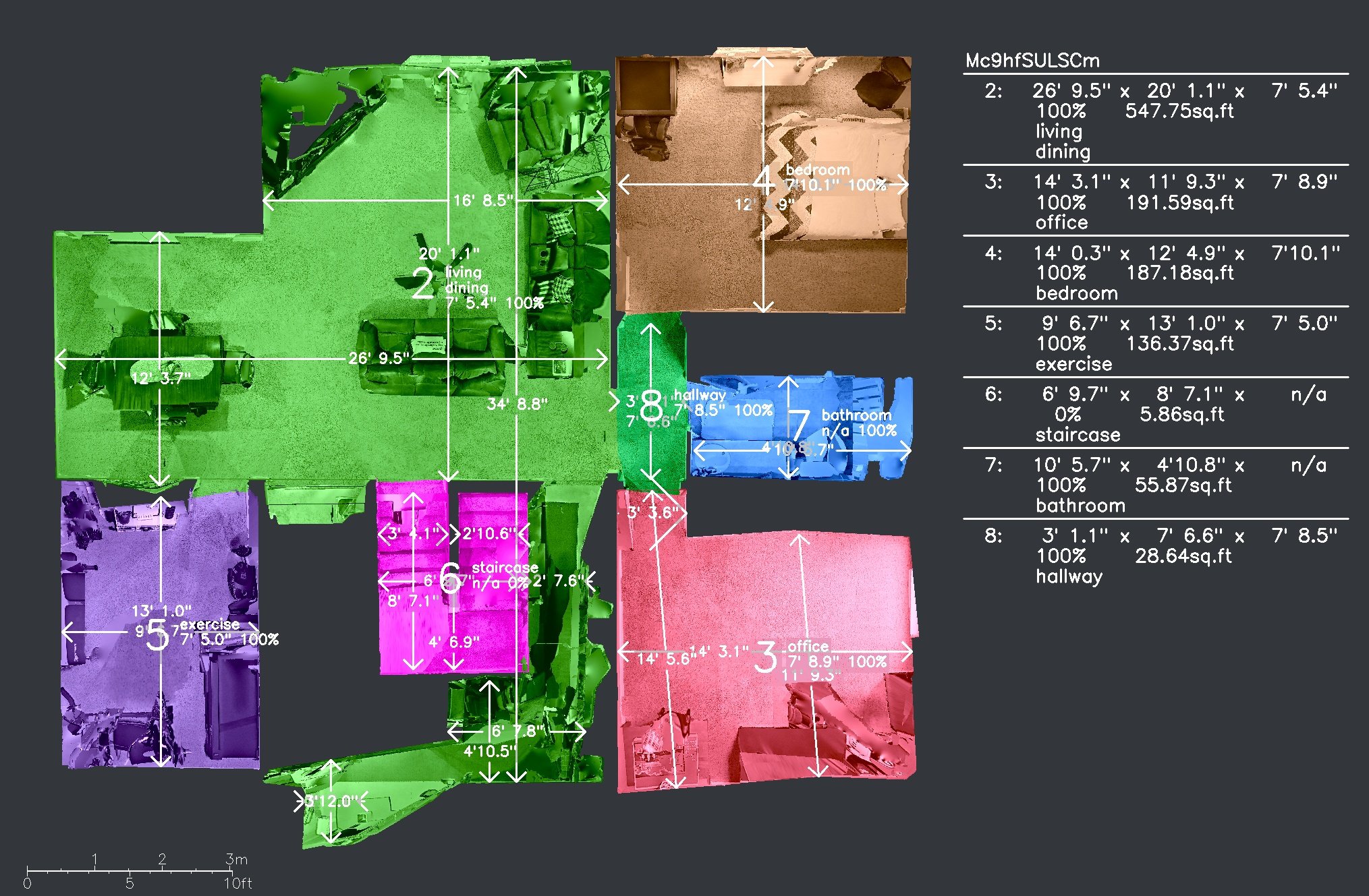 1601 Parkplace Ct — floor plan (level 1)