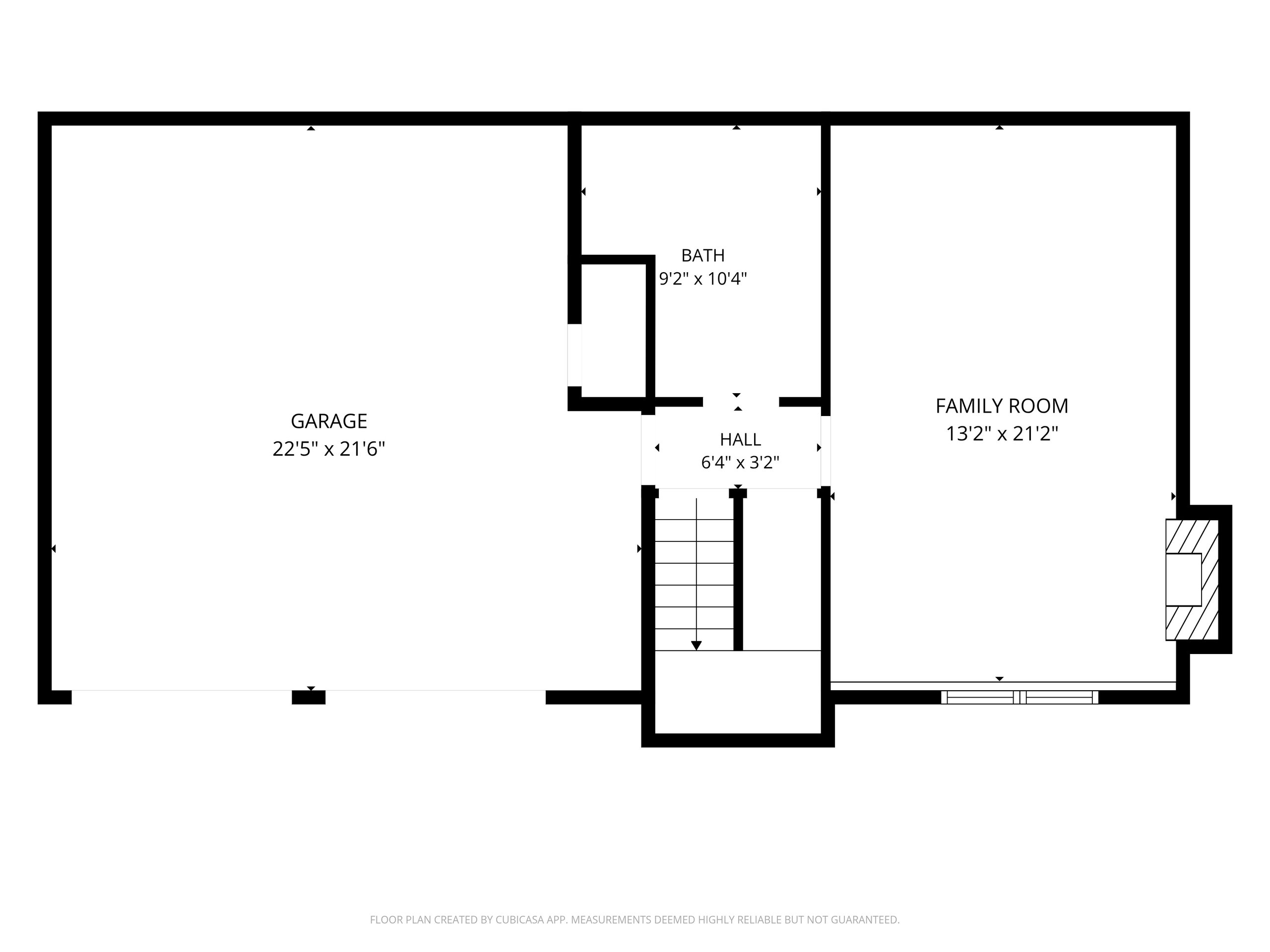 7214 Canyon Rd — floor plan 1