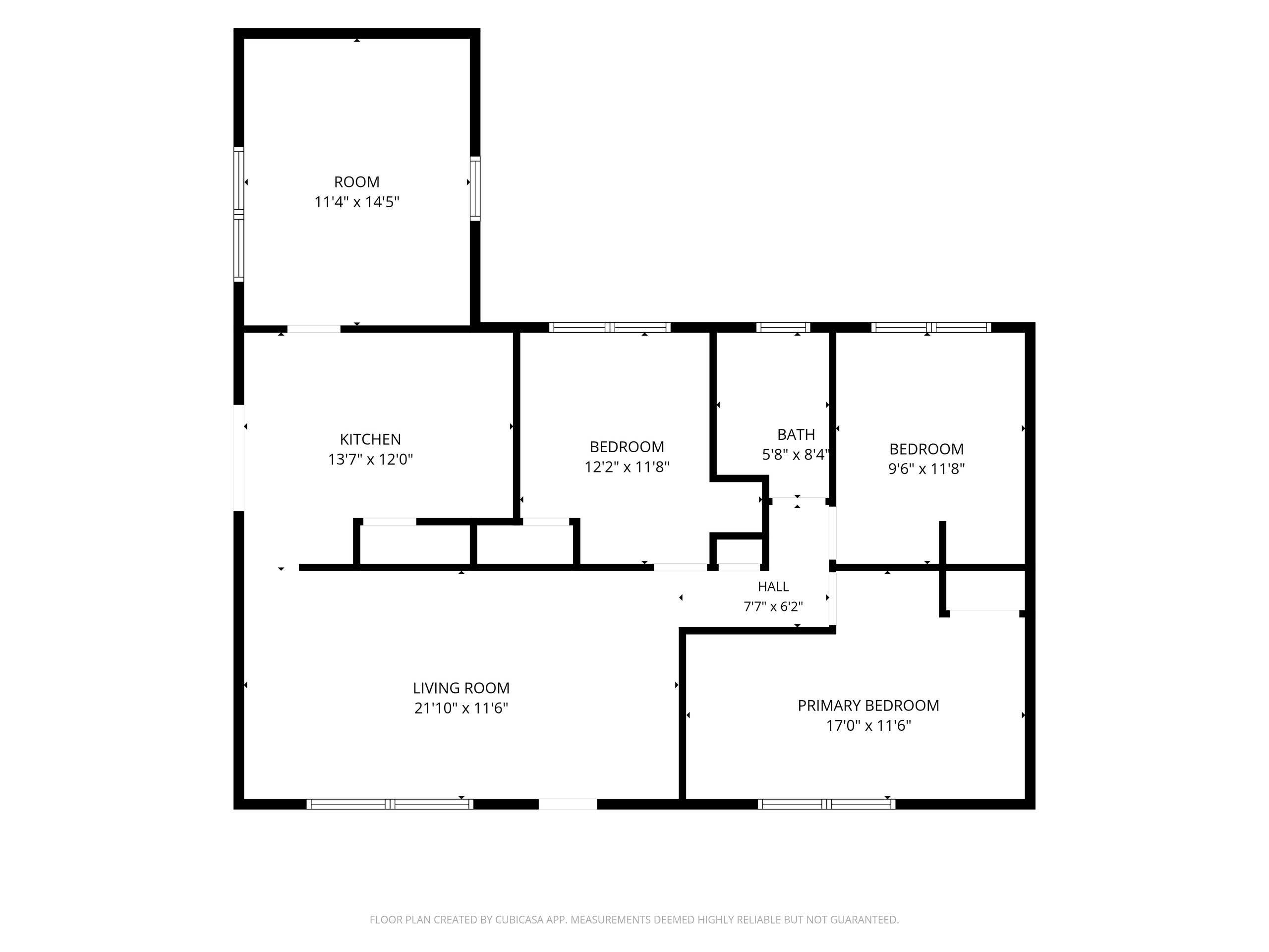 933 W 9th St — floor plan 1